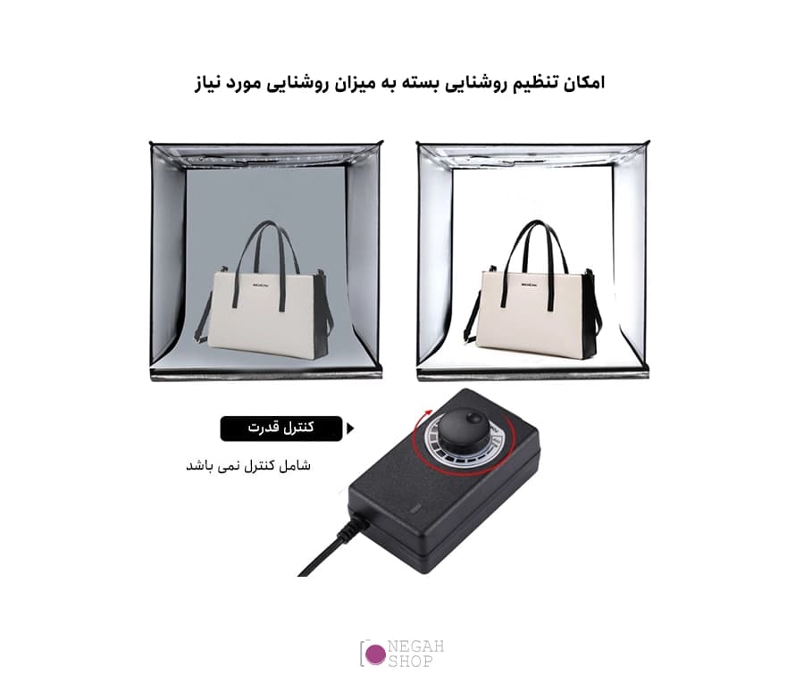 پنل نور ال ای دی 15 وات مخصوص اتاق نور 40 سانت Puluz PU5211 — تصویر ۶