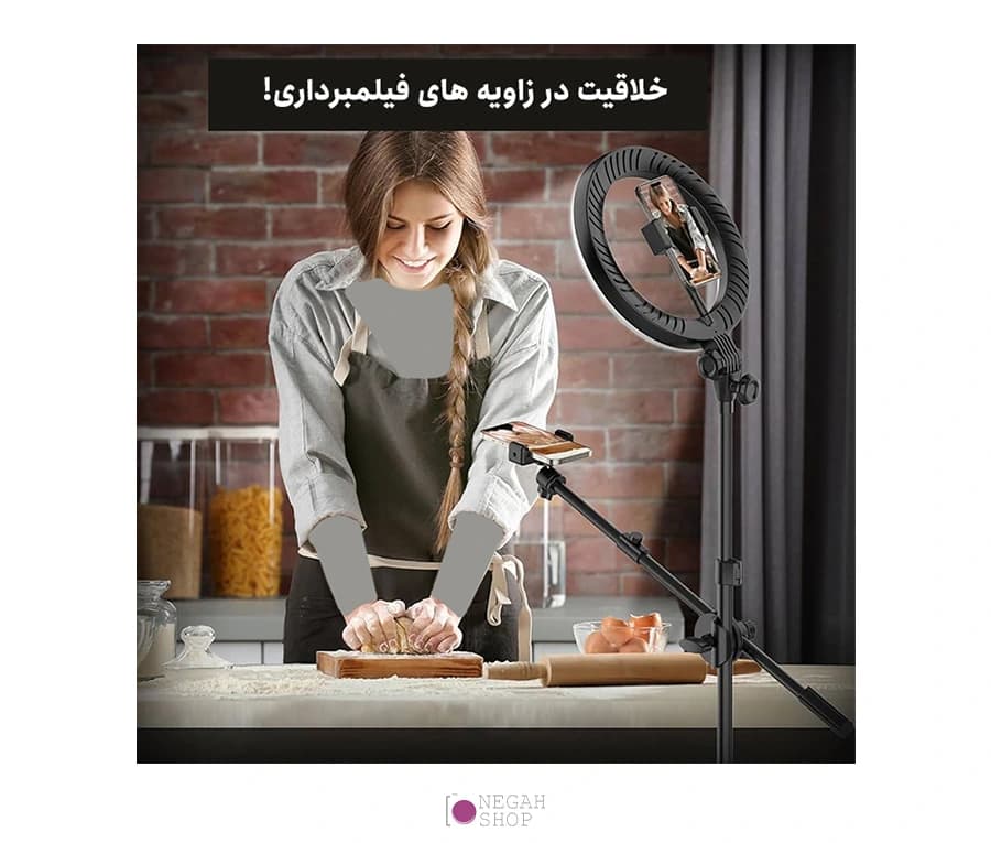 سه پایه موبایل افقی Zomei M7 — تصویر ۶