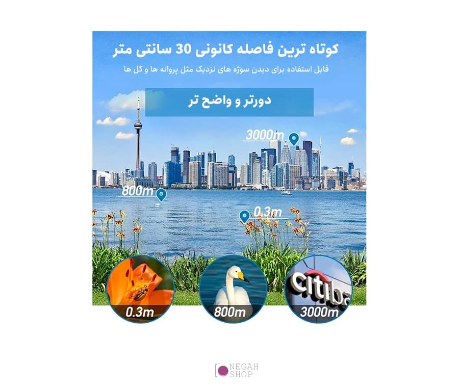 لنز تله موبایل Apexel APL‑T6X با زوم 6× و بدنه سبک — تصویر ۷
