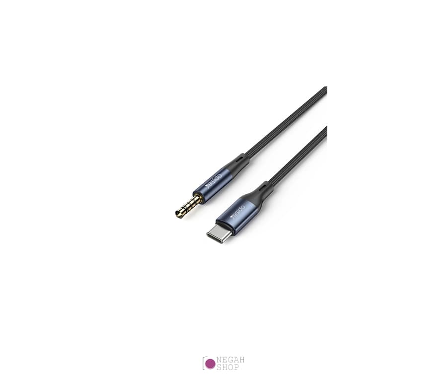 کابل تبدیل صدا Yesido YAU42 USB-C/Type-C to 3.5mm AUX Audio 1m