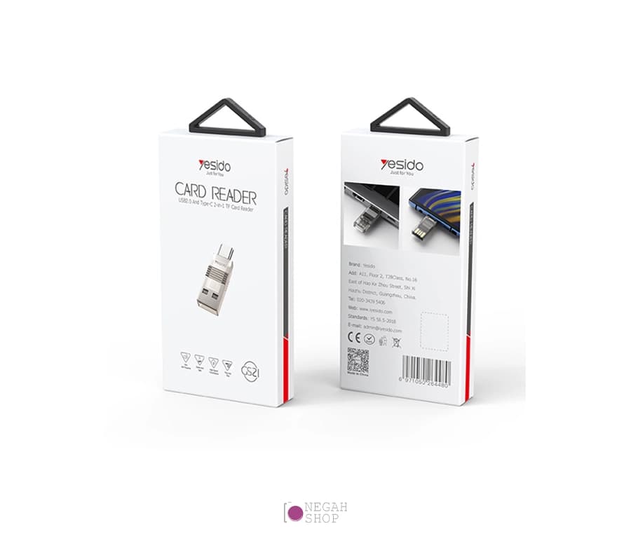 رم ریدر Yesido GS21 TF Card (Micro SD) — تصویر ۴
