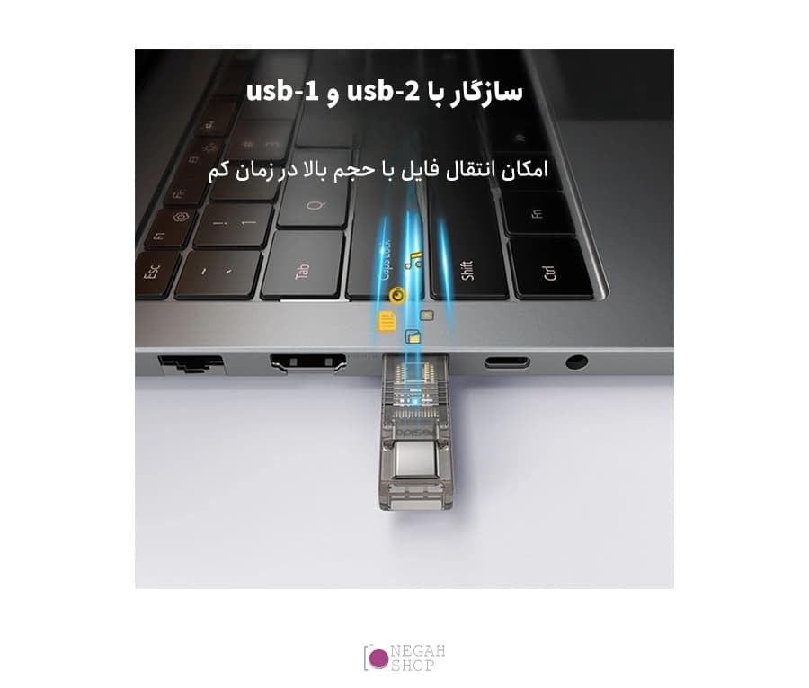 رم ریدر Yesido GS21 TF Card (Micro SD) — تصویر ۳