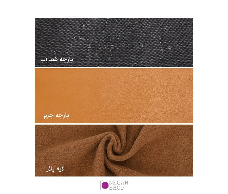 کیف محافظ دوربین و لنز S C Cotton سایز مدیوم — تصویر ۳
