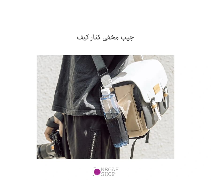 کیف دوربین عکاسی Cwatcun D99 سایز مدیوم — تصویر ۷