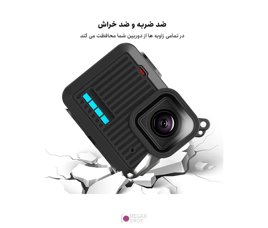 کاور محافظ گوپرو Puluz PU717B مناسب دوربین Gopro Hero 2024 — تصویر ۴