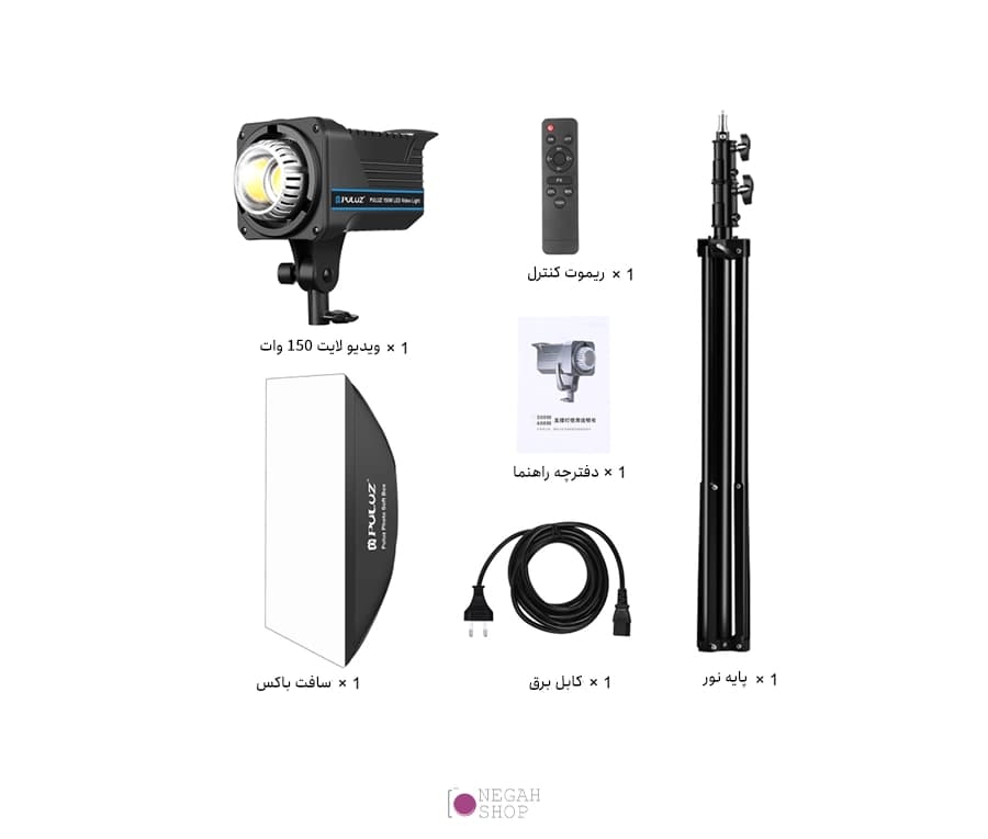 کیت نور پلوز Puluz PKT3111EU — تصویر ۲
