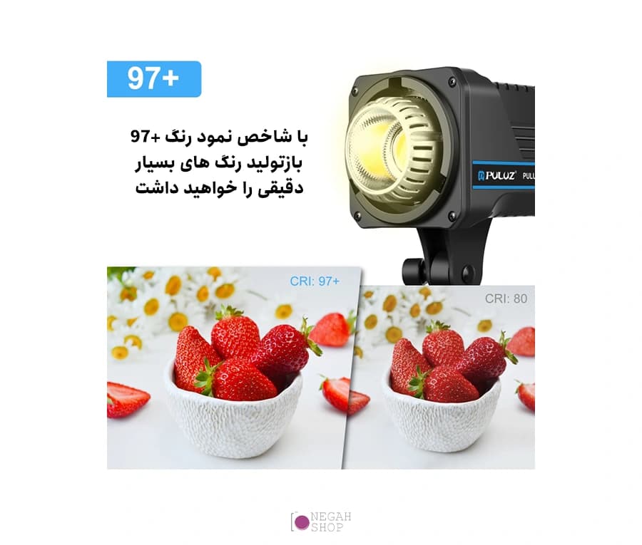 کیت نورپردازی پلوز Puluz PKT3108EU — تصویر ۴