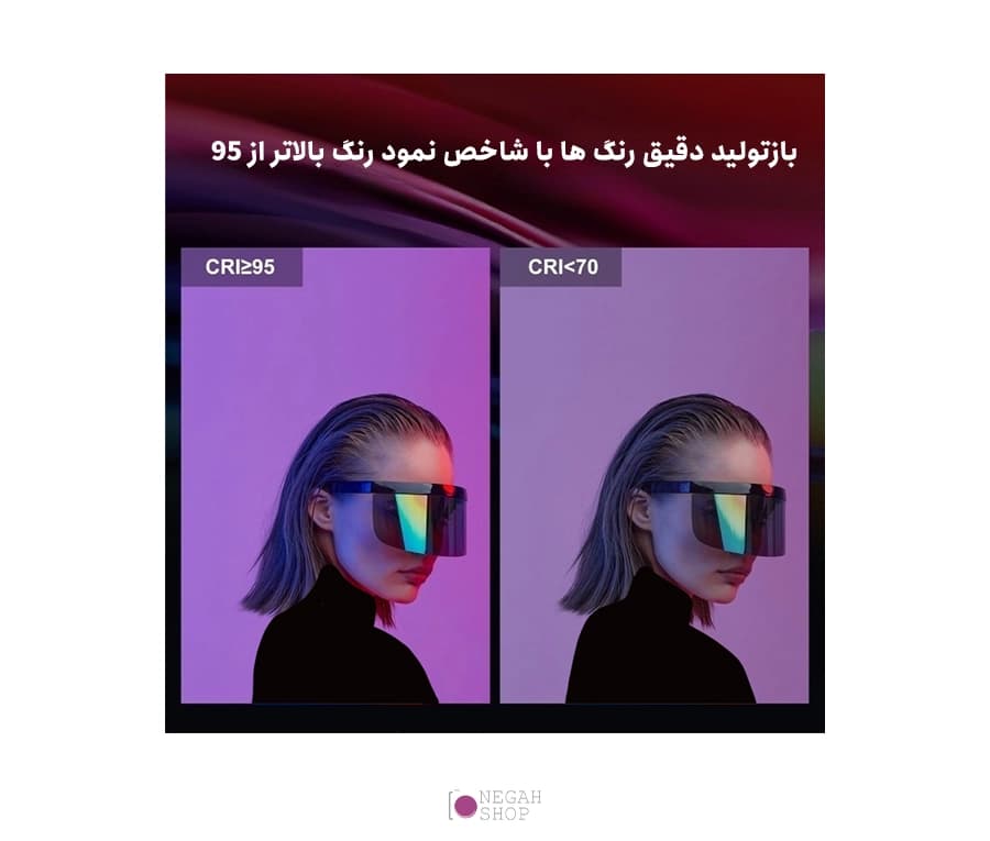 نور RGB جیبی قابل حمل پولوز مدل PULUZ PU633 مخصوص ولاگری و عکاسی — تصویر ۵