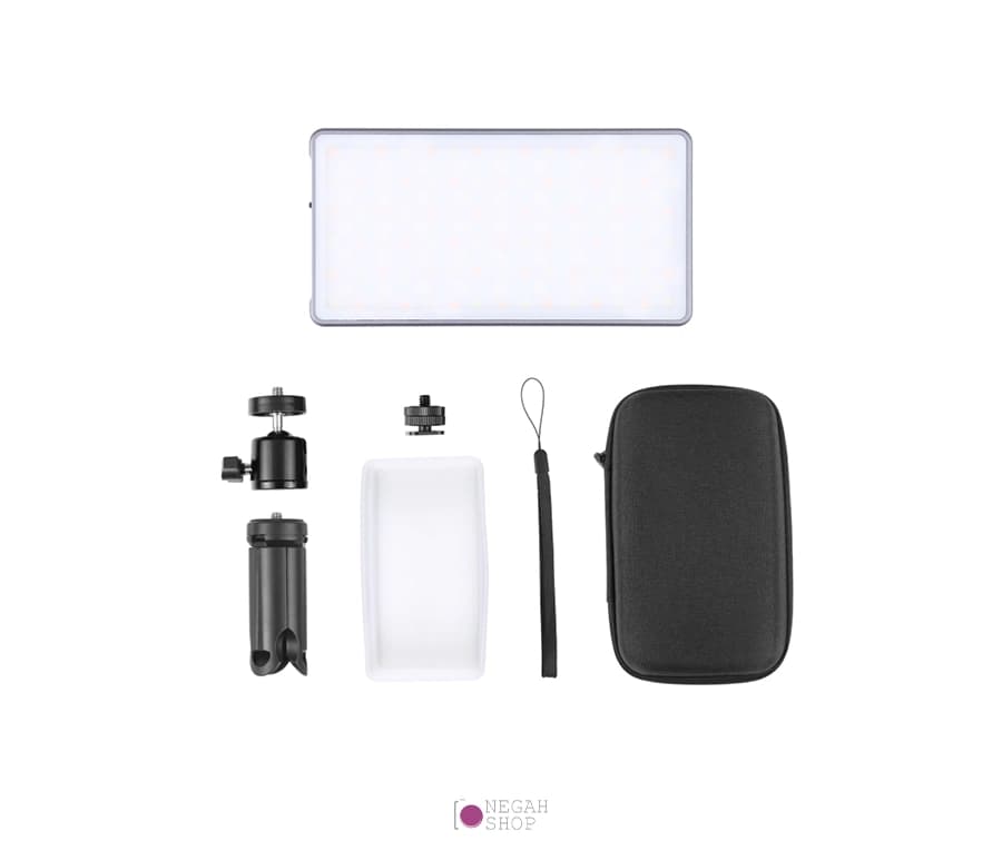 نور RGB جیبی قابل حمل پولوز مدل PULUZ PU633 مخصوص ولاگری و عکاسی — تصویر ۲