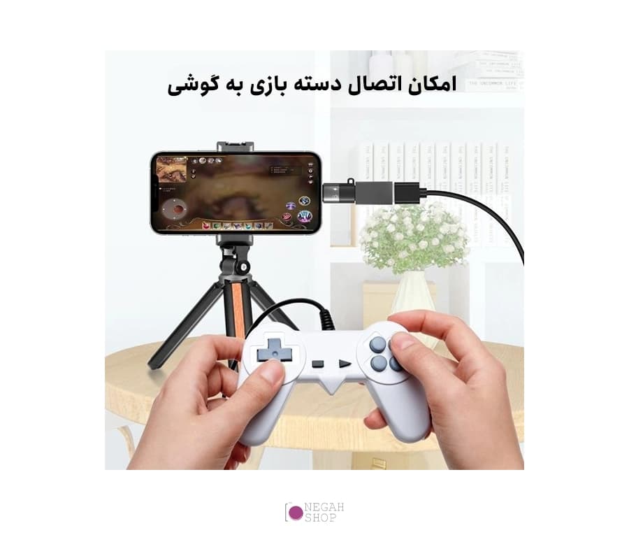تبدیل Type-c به Lightning پلوز Puluz PU649B — تصویر ۳