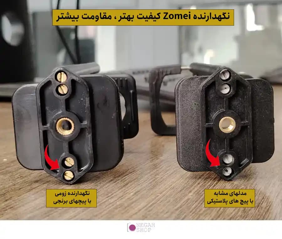 نگهدارنده موبایل و تبلت Zomei مناسب تولید محتوا — تصویر ۵