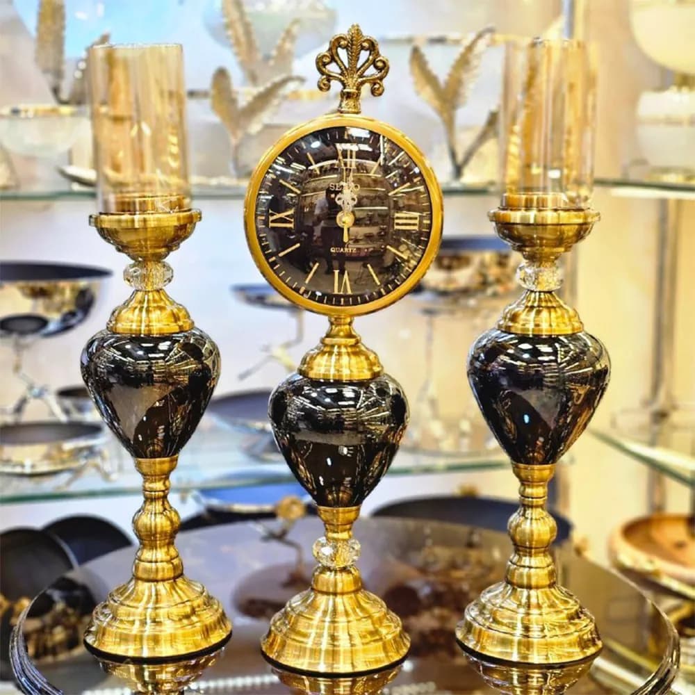 ست شمعدان و ساعت — تصویر ۲