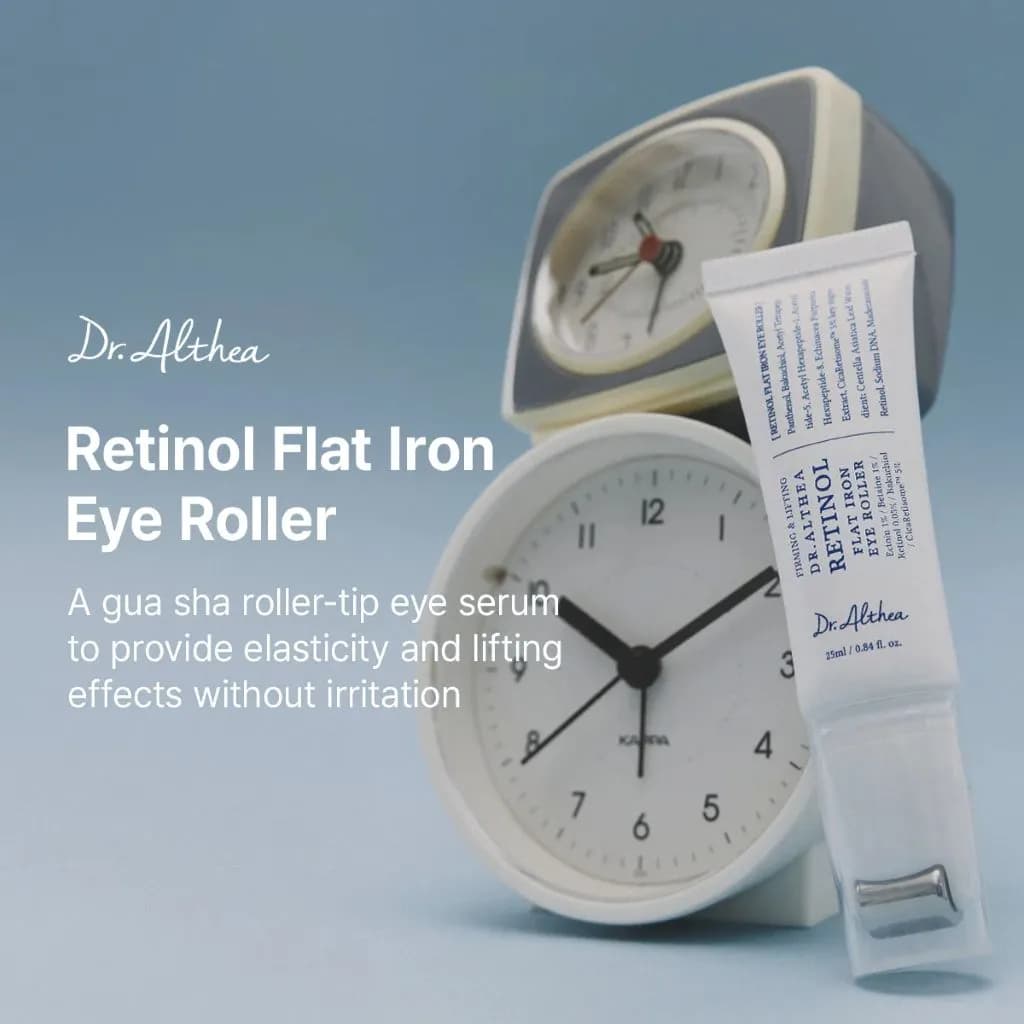 سرم دور چشم رتینول دکتر آلتیا مدل Retinol Flat Iron Eye Roller — تصویر ۲