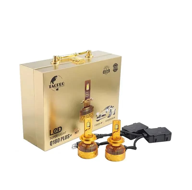 لامپ هدلایت خودرو تک پرو مدل Q180 plus بسته 2 عددی — تصویر ۲
