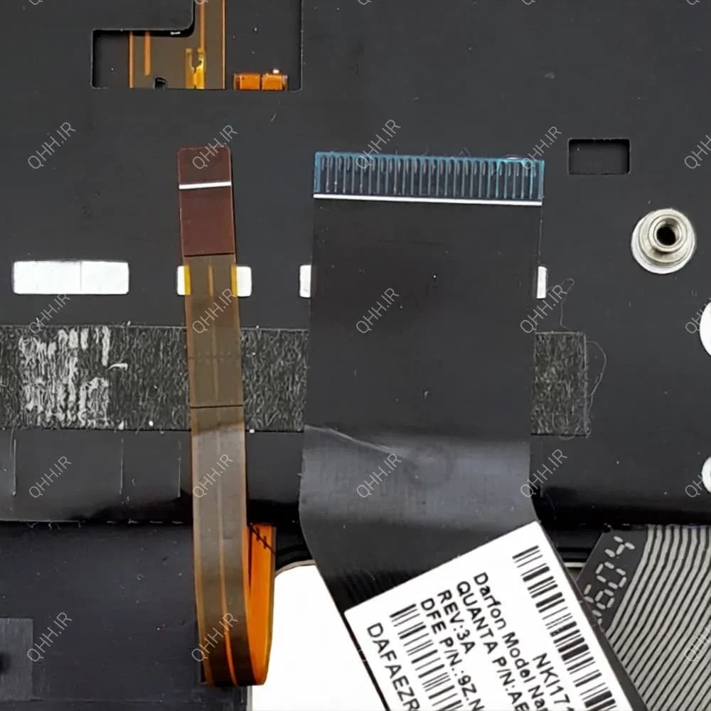کیبرد لپ تاپ ایسر Aspire V5-573G مشکی با قاب C دست دوم — تصویر ۶