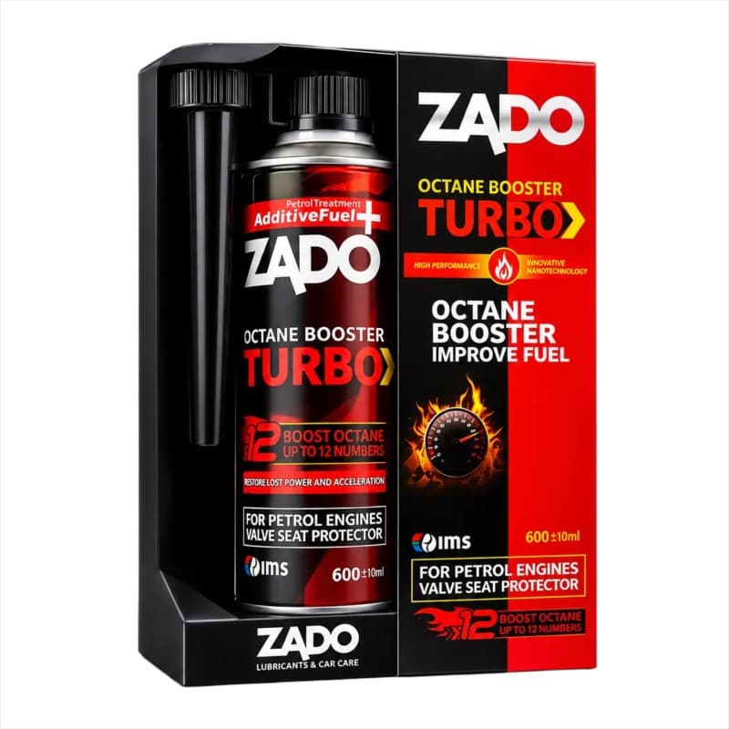 اکتان بوستر زادو مدل Turbo حجم ۶۰۰ میلی لیتر — تصویر ۳