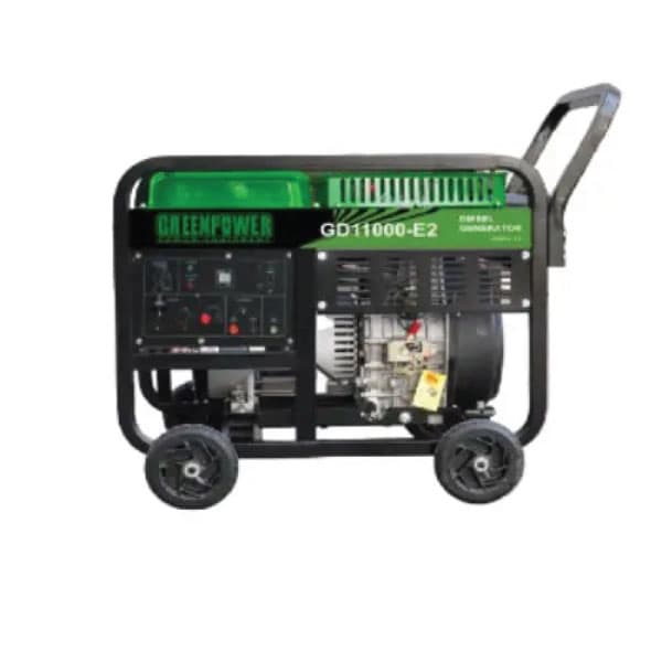 موتور برق دیزلی گرین پاور 8 کیلووات مدل GD11000E2 استارتی