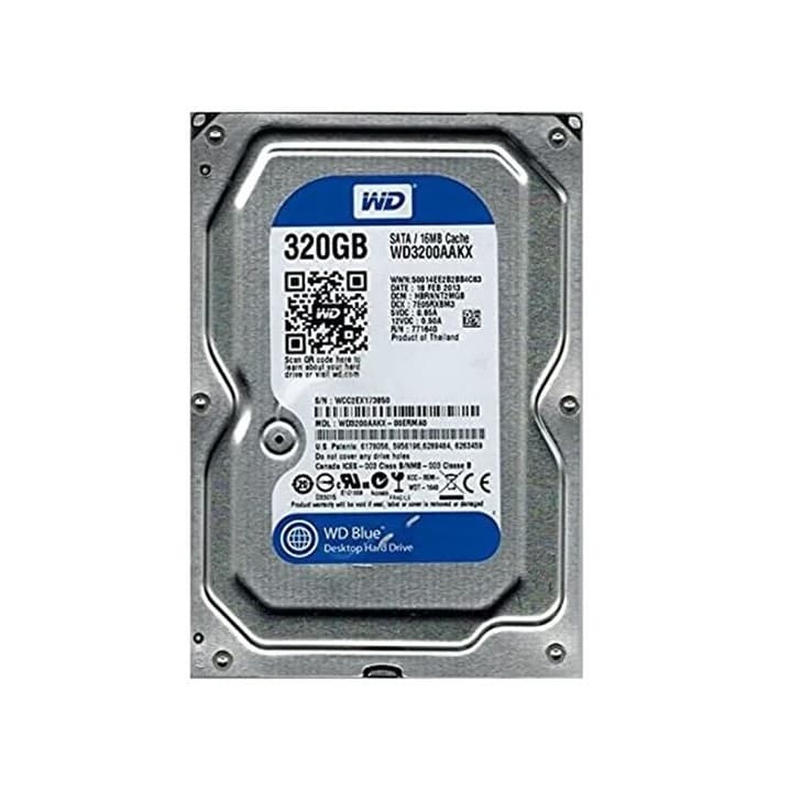 هارد 320 گیگ وسترن دیجیتال مدل HDD WD Blue 320GB (استوک.100درصد)