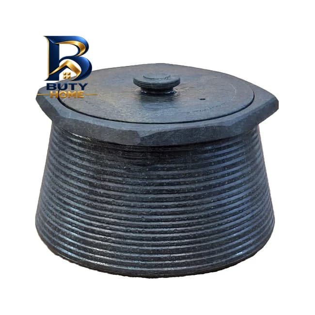 چراغ حیاطی 7 وات مدل سفینه 6 طرفه کد 060