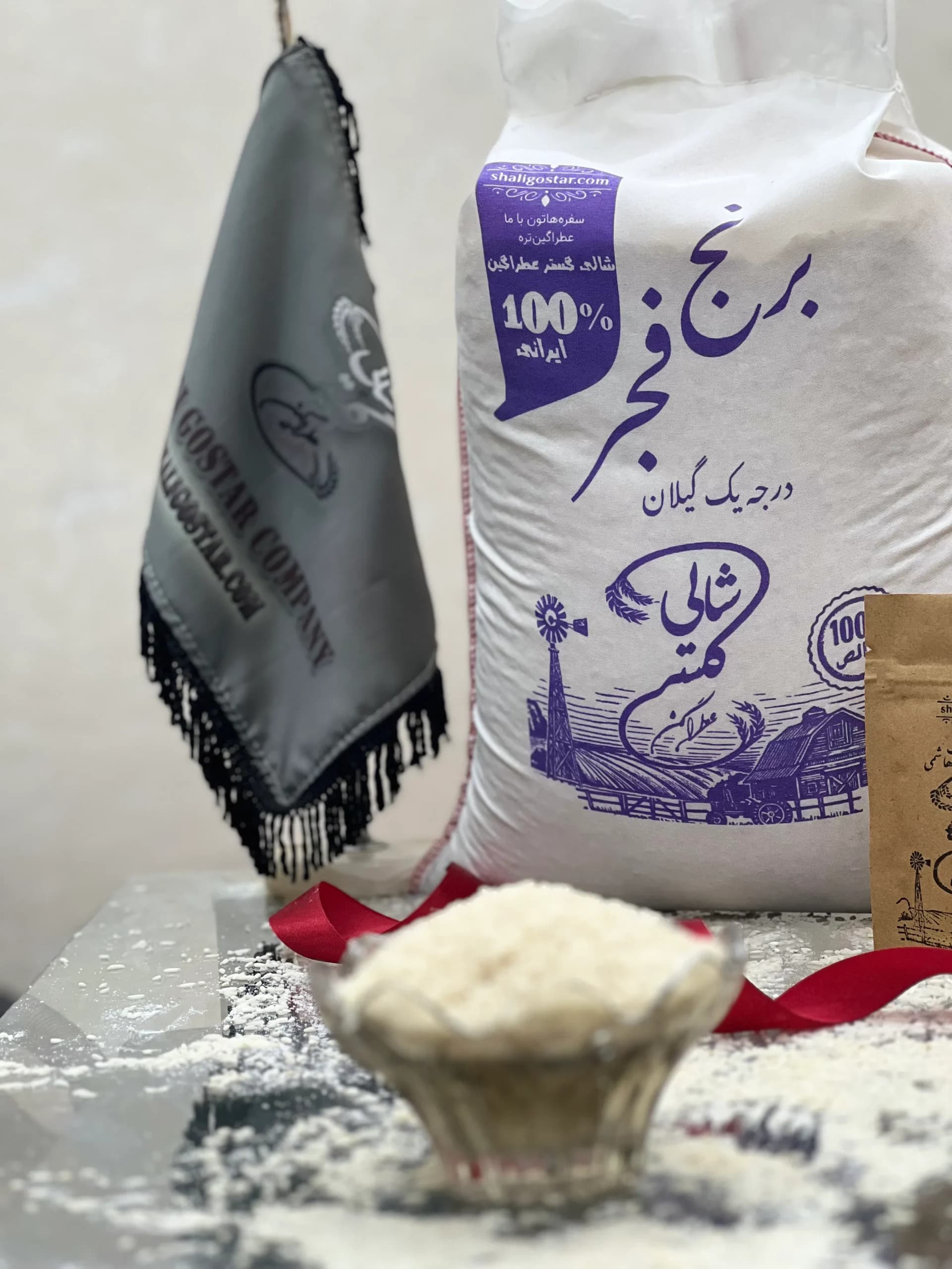برنج فجر معطر گیلان – برنج اصیل شمال | 10 کیلویی — تصویر ۲