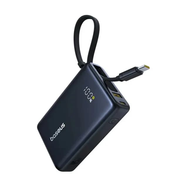 پاوربانک 45 وات باسئوس مدل P10076803123-00 ظرفیت 10000 میلی‌ آمپر ساعت — تصویر ۲