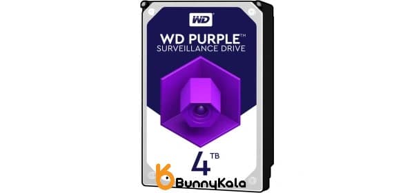 هارد HDD اینترنال وسترن دیجیتال مدل بنفش ظرفیت 4 ترابایت