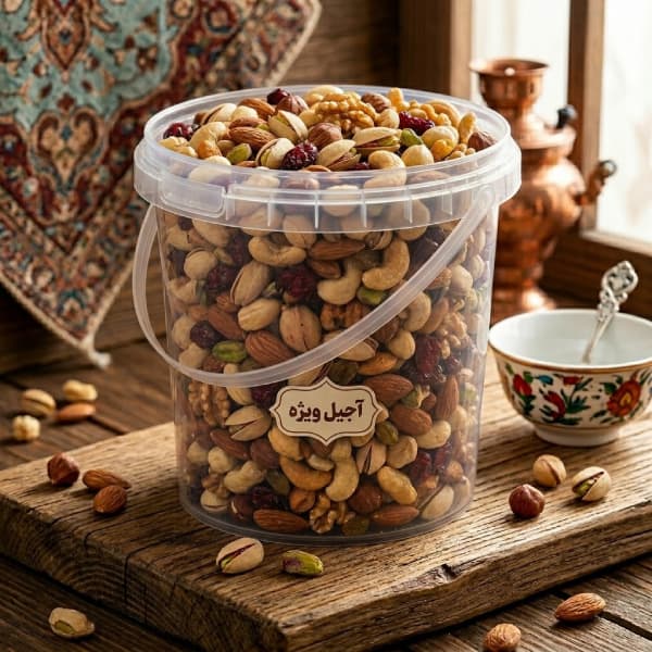 سطل 12000 سی سی پولاد پویش (12 لیتری)
