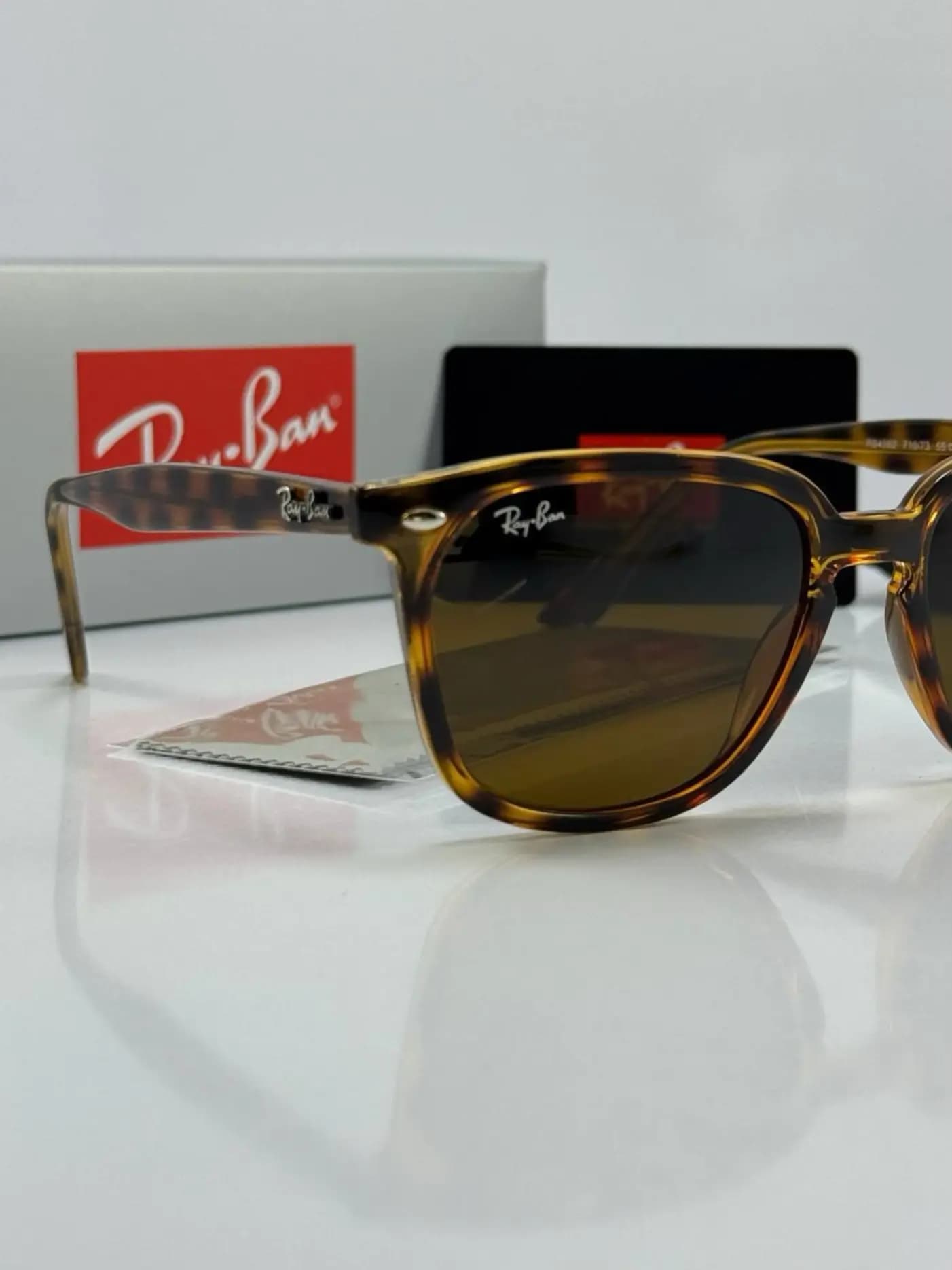 عینک ریبن پلنگی rb-4362 — تصویر ۴