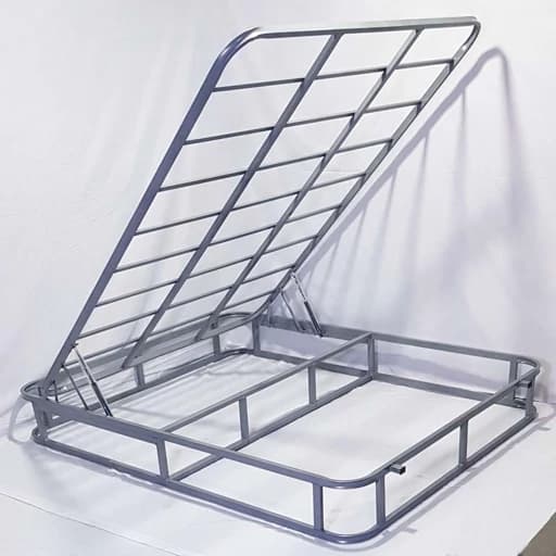 کفی جکدار تخت خواب دونفره تمام کلاف عرض 160 مبلمان فرنا مدل 1145534