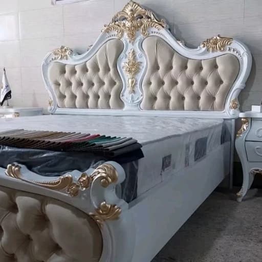 تخت خواب دونفر تمام منبت مبلمان فرنا مدل 1145493
