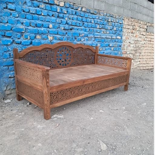 تخت سنتی بدون منبت مبلمان فرنا مدل 1145489