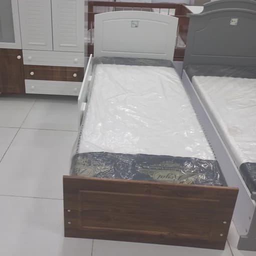 تخت نوجوان وجوان و بزرگسال جنس ام دی اف درجه یک ارین سینا با روکش ممبران کره ای درجه یک و قبول هر نوع سفارش و رنگی مبلمان فرنا مدل 1145479