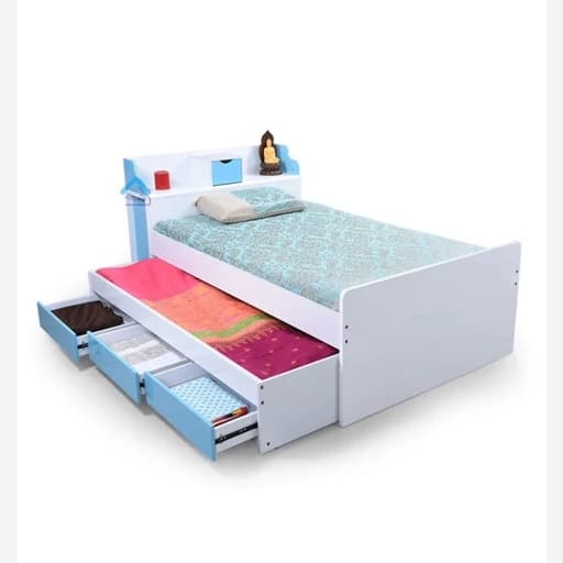 تخت خواب یک نفره تمام ام دی اف می باشد BL00178 مبلمان فرنا مدل 1145458