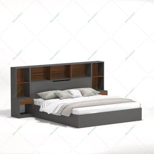 تخت خواب مدل B-125 تمام ام دی اف درجه 1 مبلمان فرنا مدل 1145455