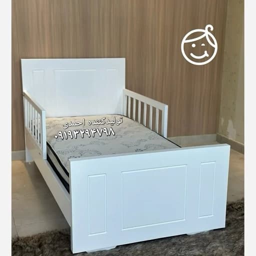 تخت خواب تک نفره نوجوان حفاظ دار کلاسیک مبلمان فرنا مدل 1145425
