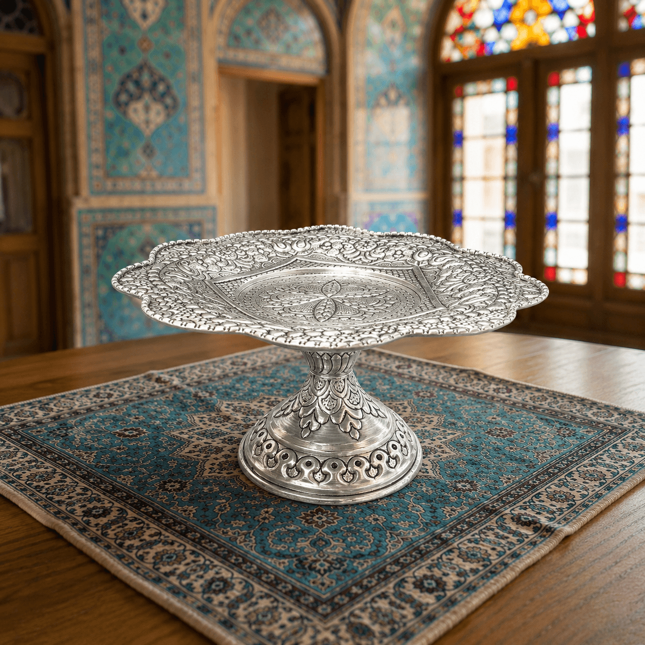شیرینی خوری قلم زنی