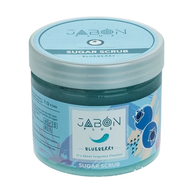 اسکراب بدن Jabon Plus مدل Blueberry حجم 450 میلی لیتر — تصویر ۲