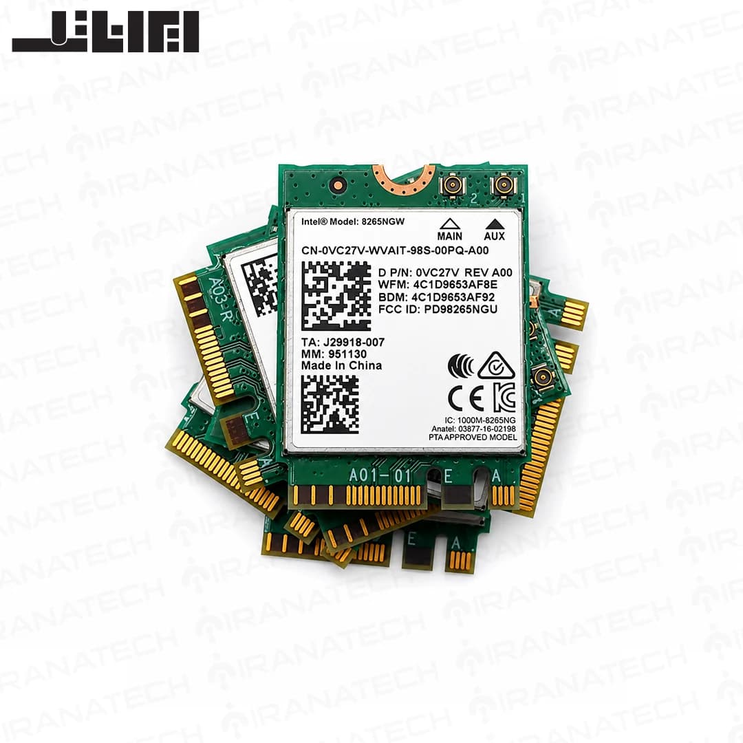 ماژول وای فای بلوتوث 8265NGW مدل Intel Dual Band Wireless-AC — تصویر ۲