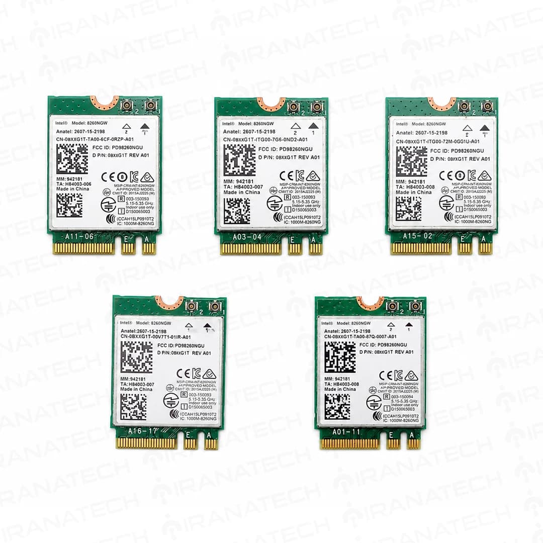 ماژول وای فای بلوتوث 8260NGW مدل Intel Dual Band Wireless-AC — تصویر ۳