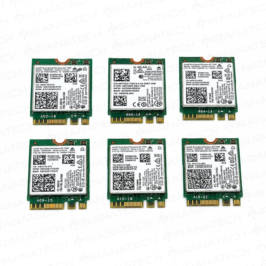 ماژول وای فای بلوتوث 7265NGW مدل Intel Dual Band Wireless-AC 7265 — تصویر ۶