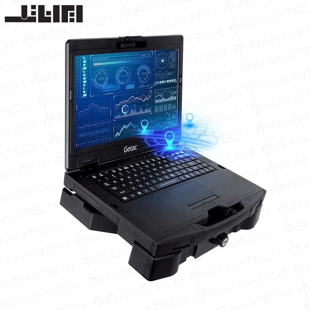 لپ تاپ صنعتی نظامی Getac مدل S410 Core i5 6th / 8GB RAM / 256GB SSD — تصویر ۴
