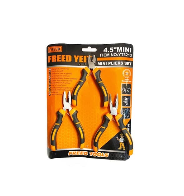 ست سه تایی (انبردست-دم باریک-سیم چین) FREED TOOLS