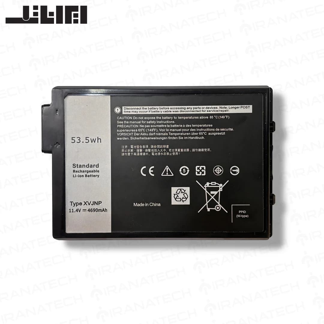باتری اورجینال XVJNP مناسب لپ تاپ Dell 5430, 7330 Rugged