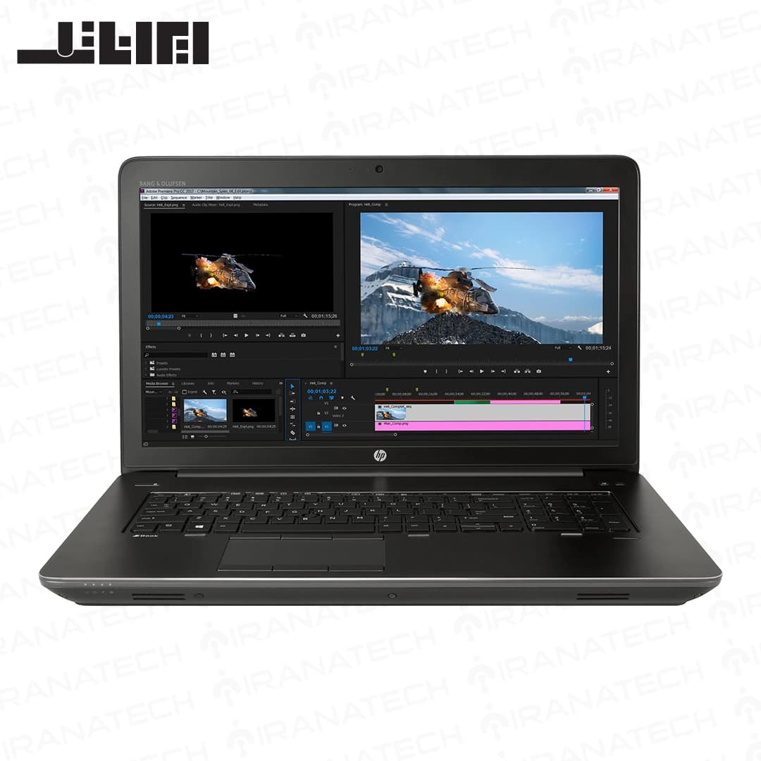 لپ تاپ HP ZBook 17 G4 Core i7 7th/ 16GB RAM / 512GB SSD / 6GB P3000