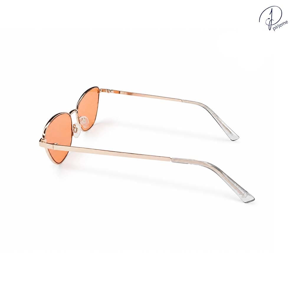 عینک آفتابی فریم فلزی طلایی Stradivarius اصل — تصویر ۴