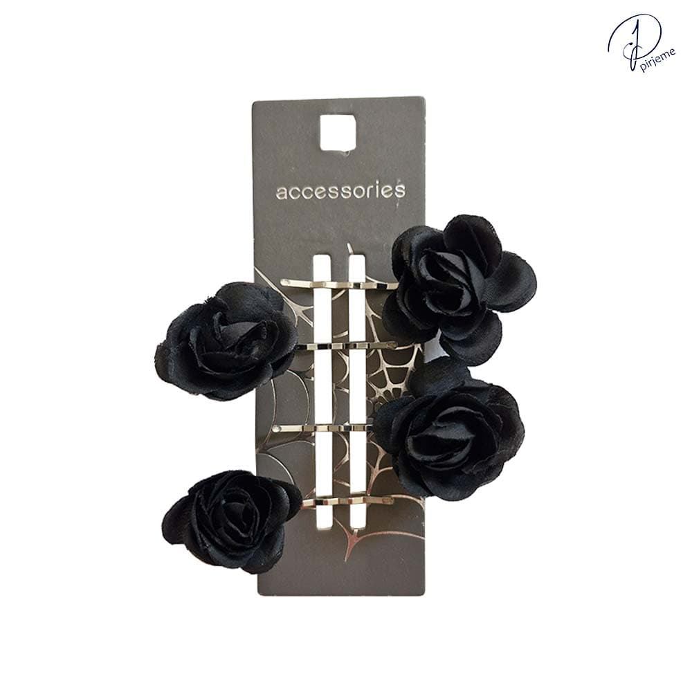 سنجاق سر دخترانه Accessories طرح گل 2 جفتی