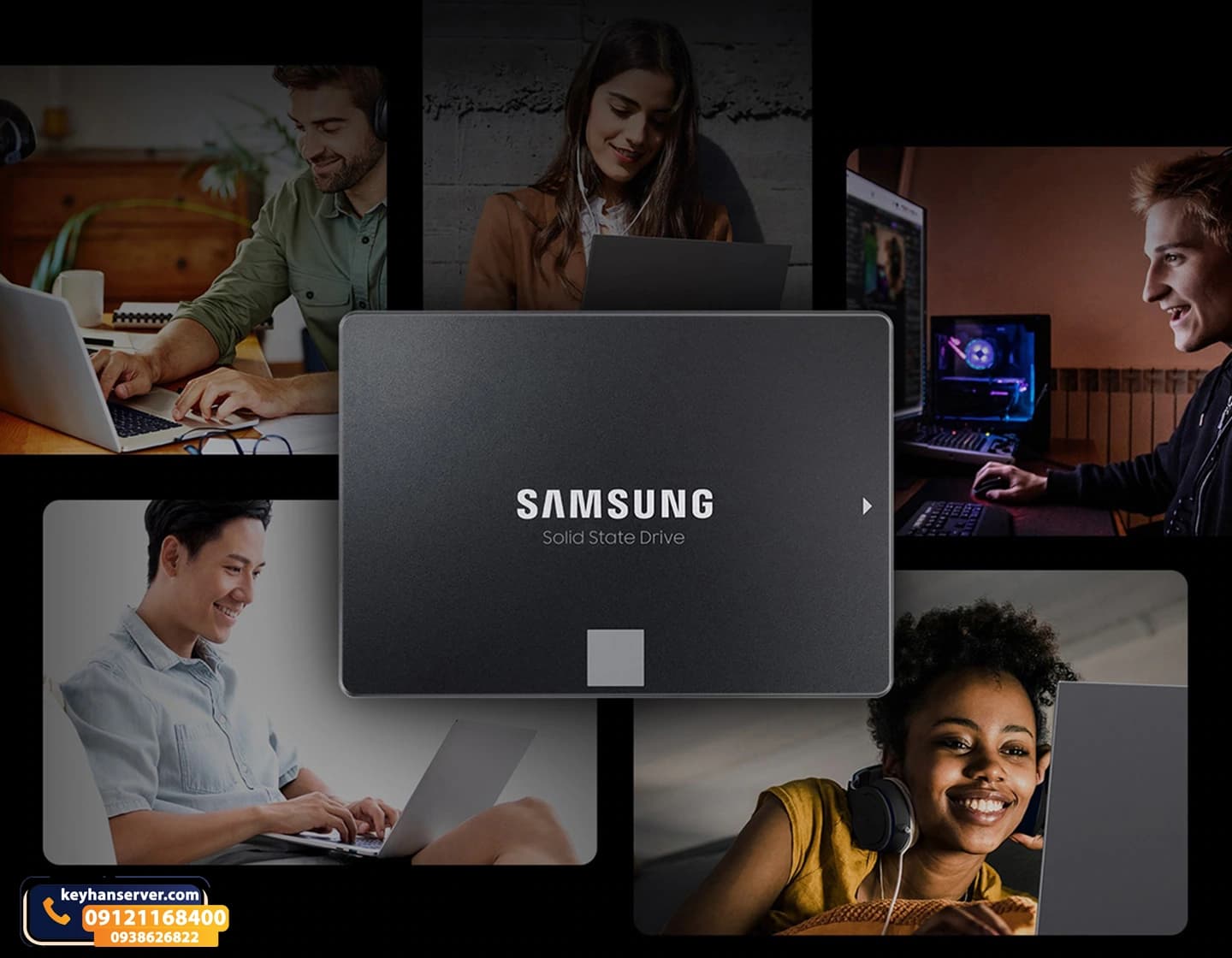 SSD سامسونگ 870 EVO ظرفیت 250 گیگابایت — تصویر ۳
