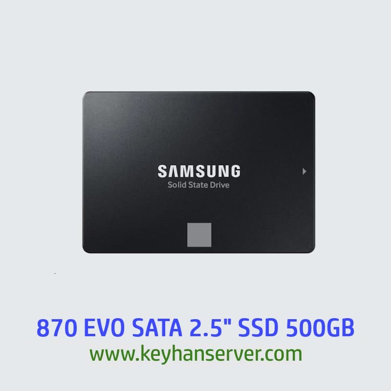 SSD سامسونگ 870 EVO ظرفیت 500 گیگابایت