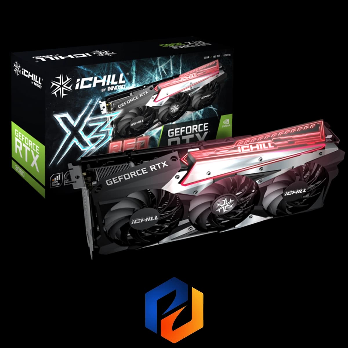 کارت گرافیک INNO3D GEFORCE RTX™ 3060 ICHILL X3 RED (استوک)