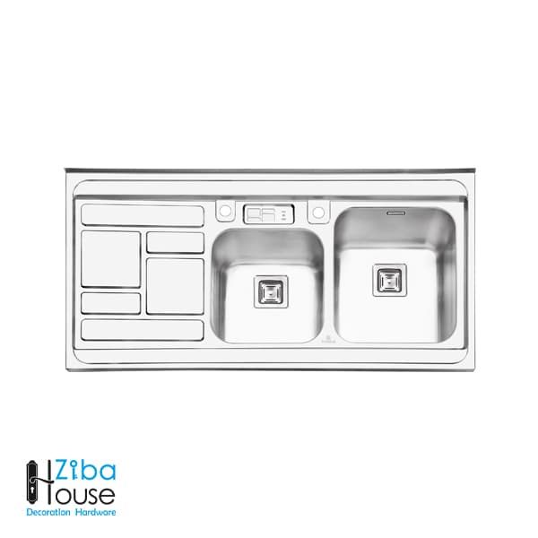 سینک فانتزی روکار پرنیان استیل PS 1111
